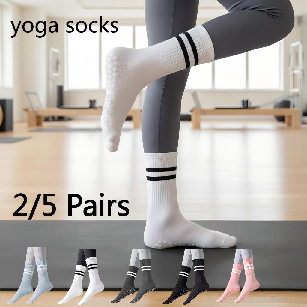 Fitness Yoga Pilates - Женские нескользящие носки для йоги, противоскользящие