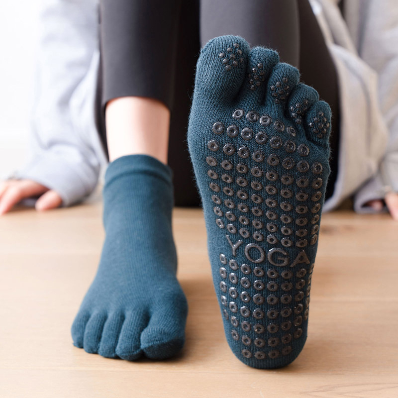 Fitness Yoga Pilates - Нескользящие женские носки для пилатеса, силиконовые