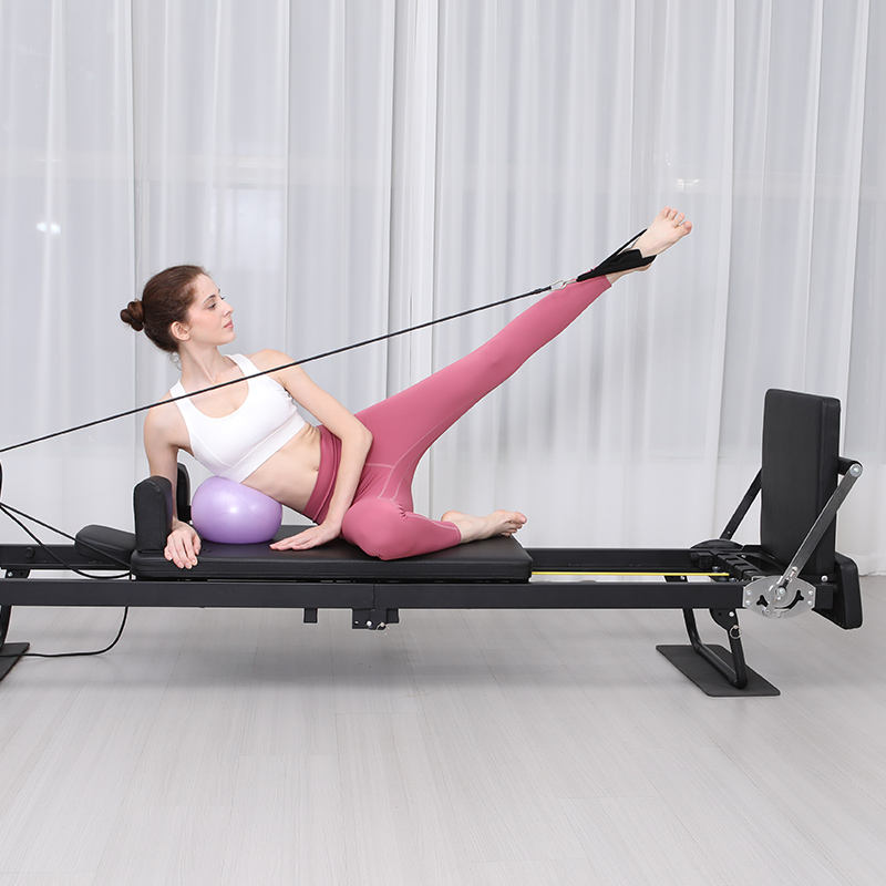 Pilates Yoga For Weight Loss - Большое складное оборудование для пилатеса-реформера, кровать