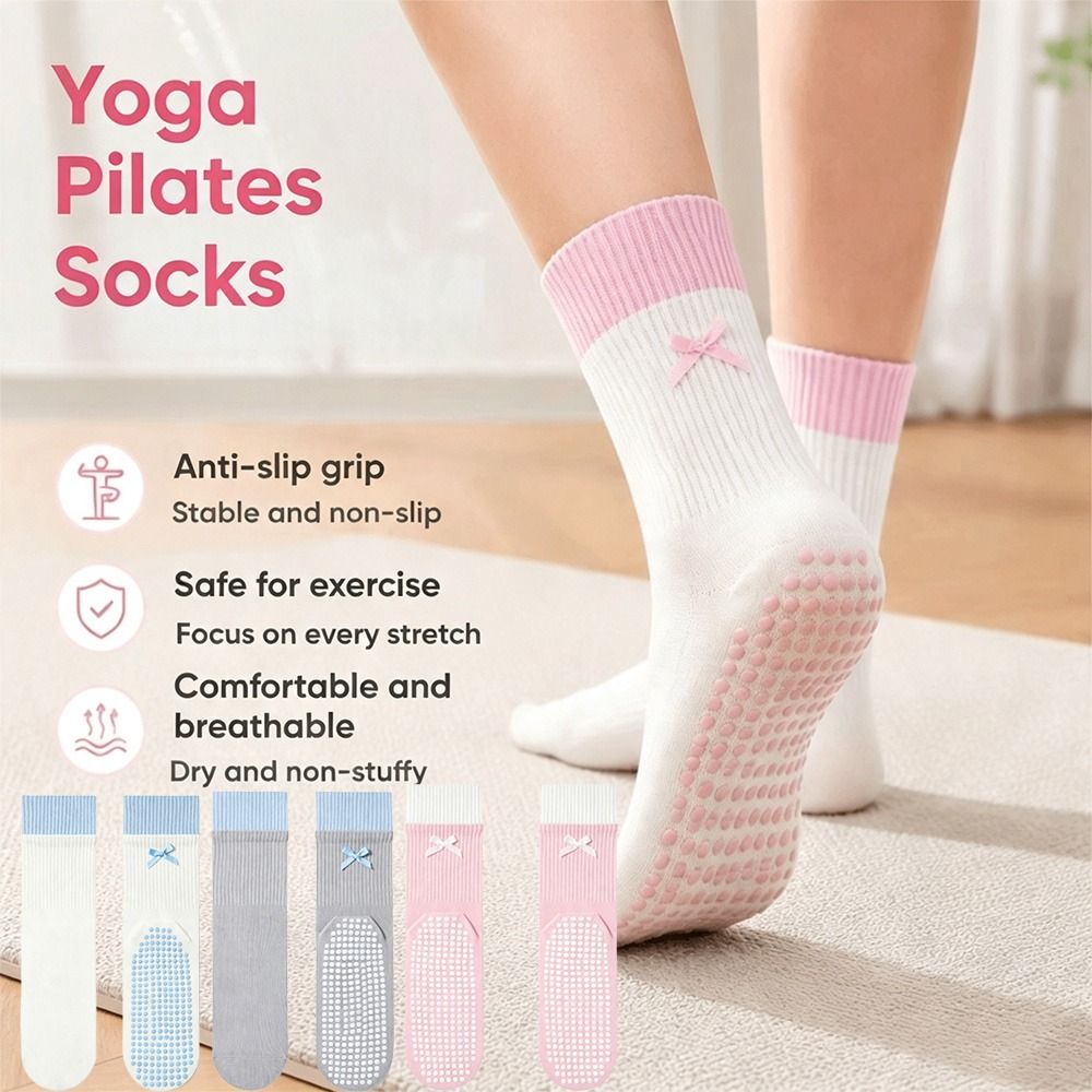 Новые хлопковые носки для йоги – обзор и цена Pilates Yoga Y Barre
